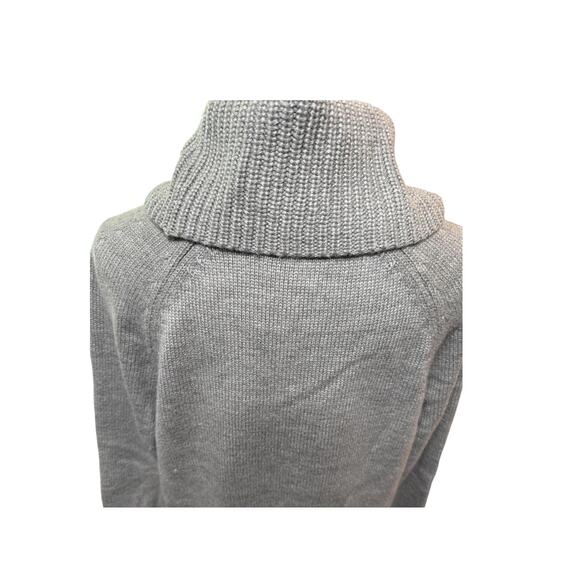 Tommy Hilfiger Pullover turtle neck sweater, gray size large women’s - Picture 2 of 3
